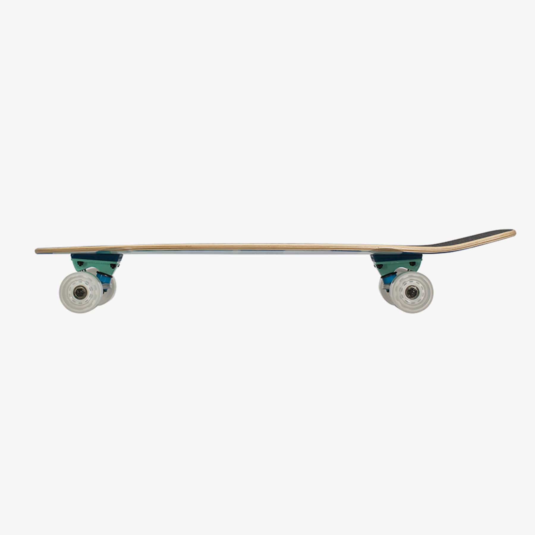 Kryptonics 30" Super Fat Cruiser Complete Skateboard (Blue-Fish)