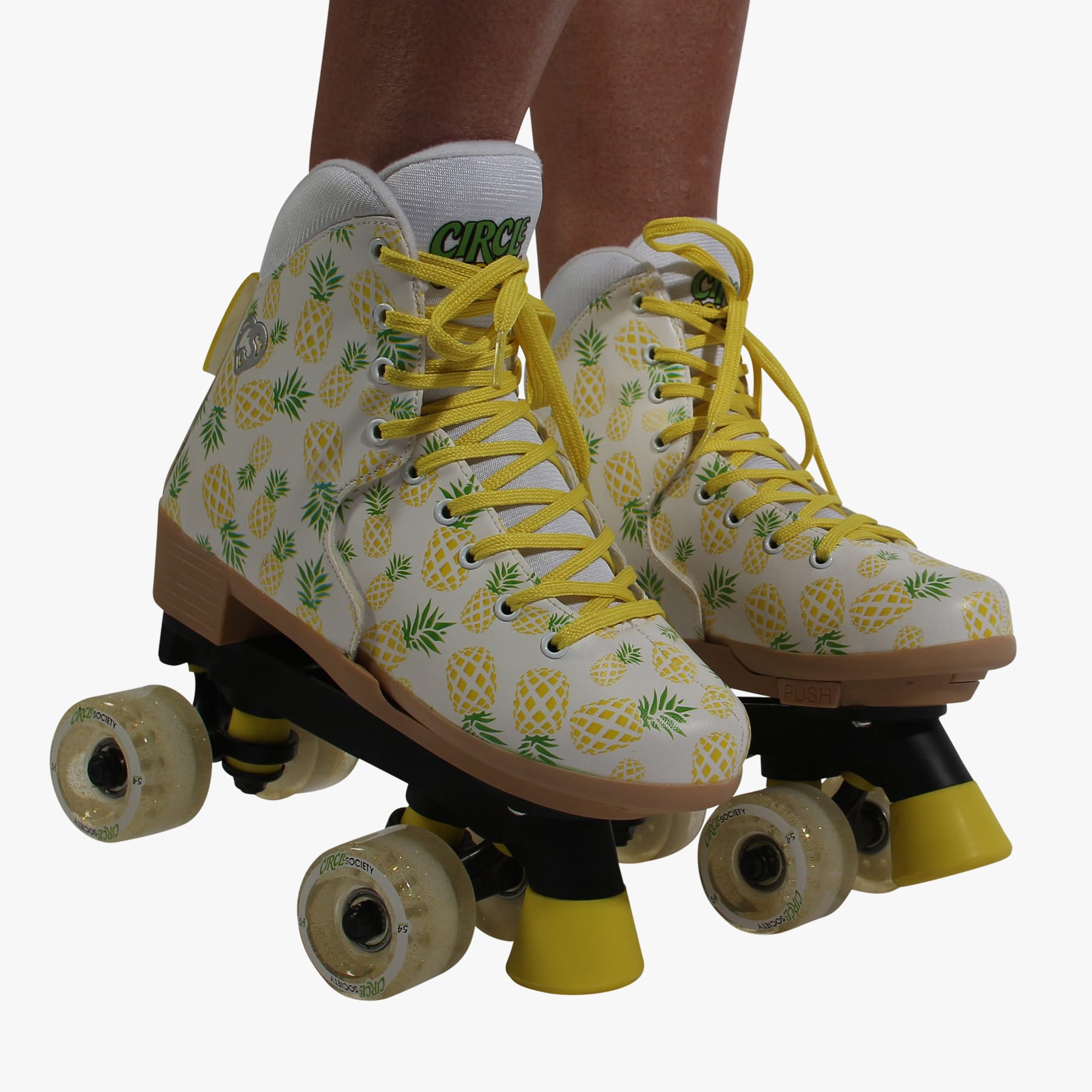 Circle Society Youth Quad Skate / Adjustable (Crushed Pineapple)