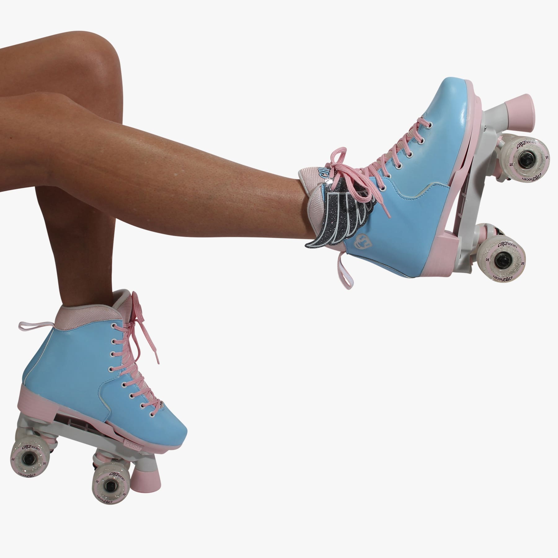 Circle Society Youth Quad Skate / Adjustable (Cotton Candy)
