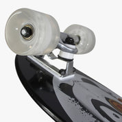 Kryptonics 19" Stubby Cruiser W/ Carry Handle Complete Skateboard (Panda Vibes)