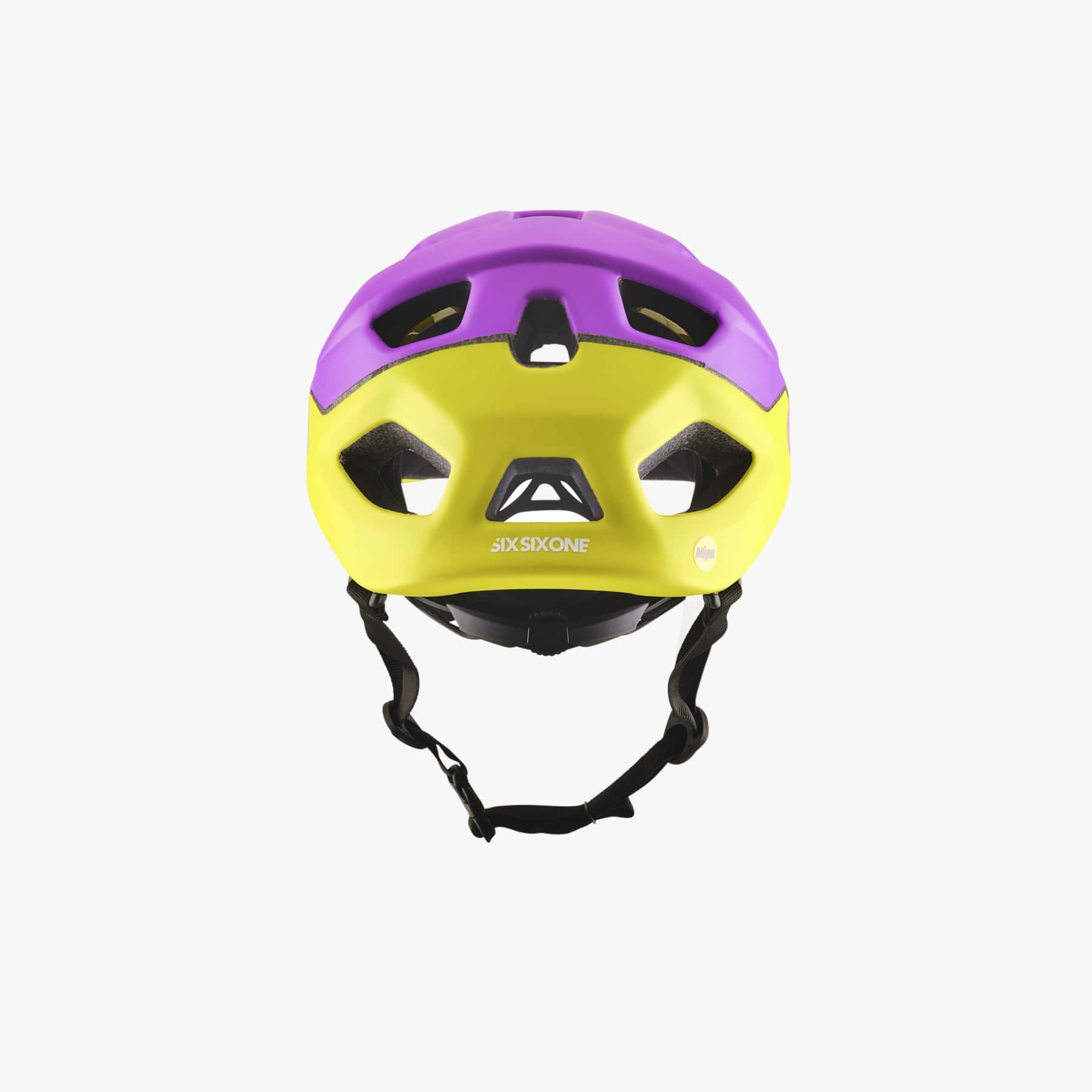 661 Crest Helmet in Purple & Yellow