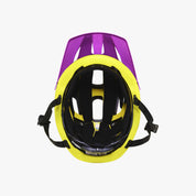 661 Crest Helmet in Purple & Yellow