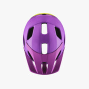 661 Crest Helmet in Purple & Yellow